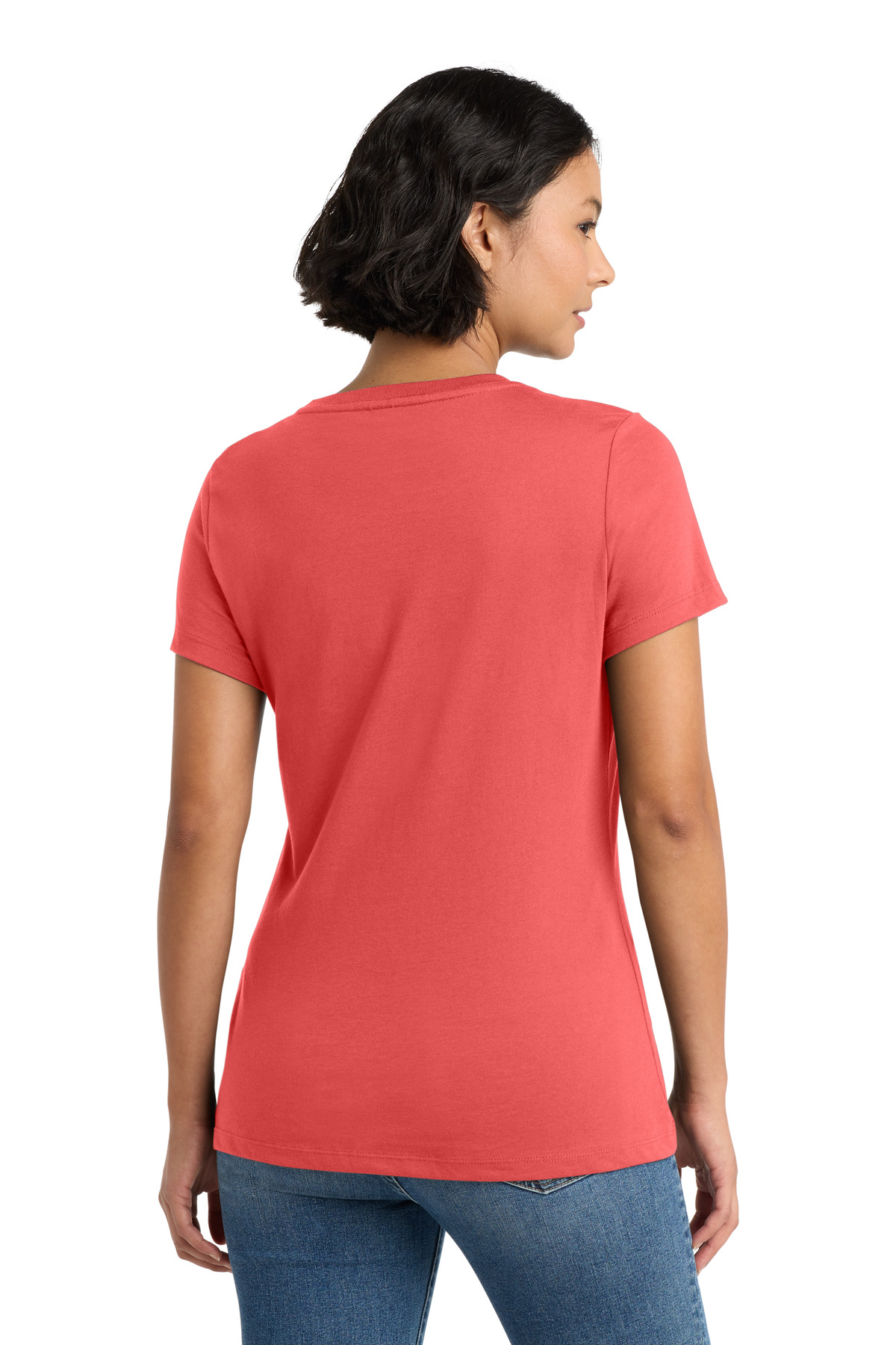 District Women's Perfect Weight Tee. DM104L 245