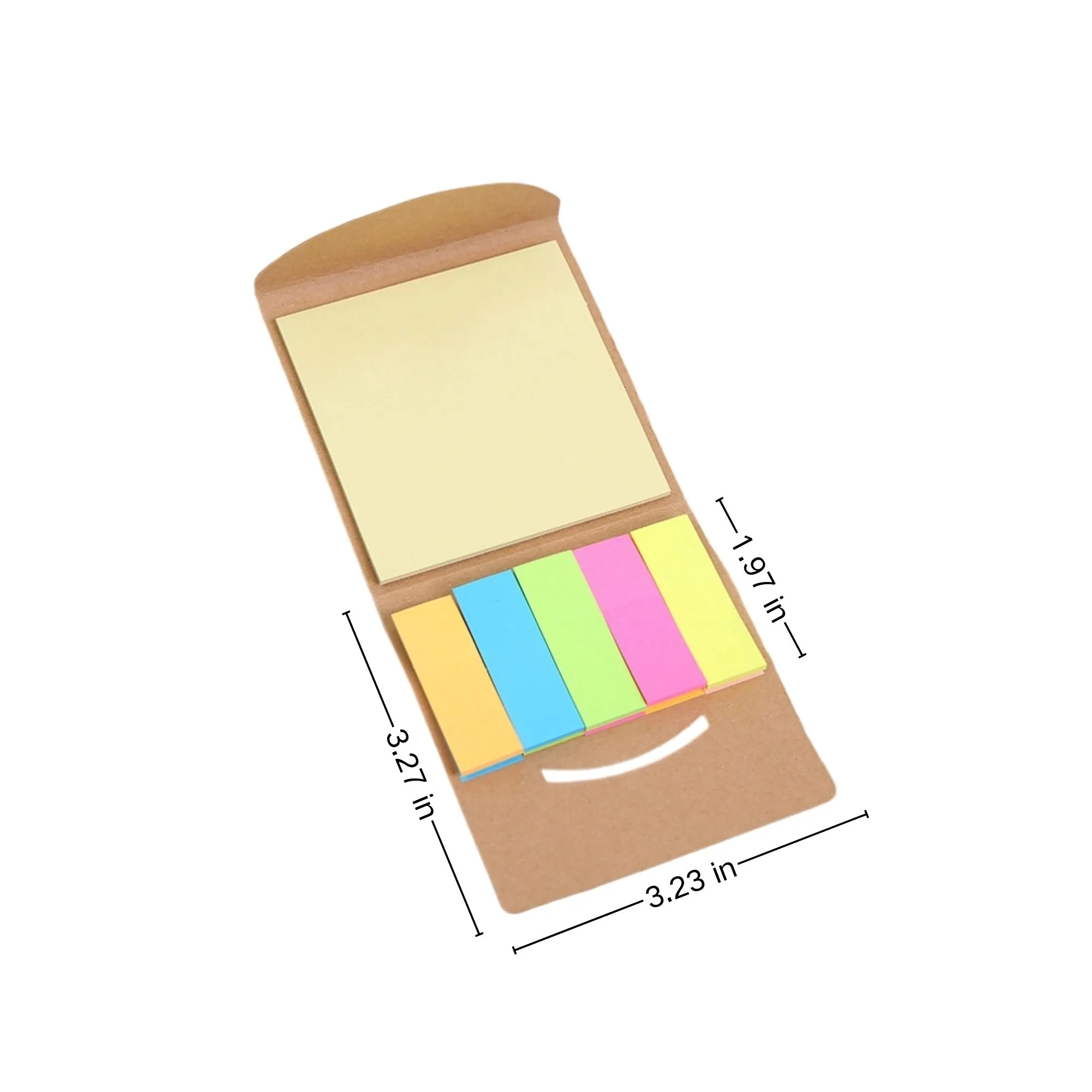 Portable Kraft Paper Notes Sticky Notes 2