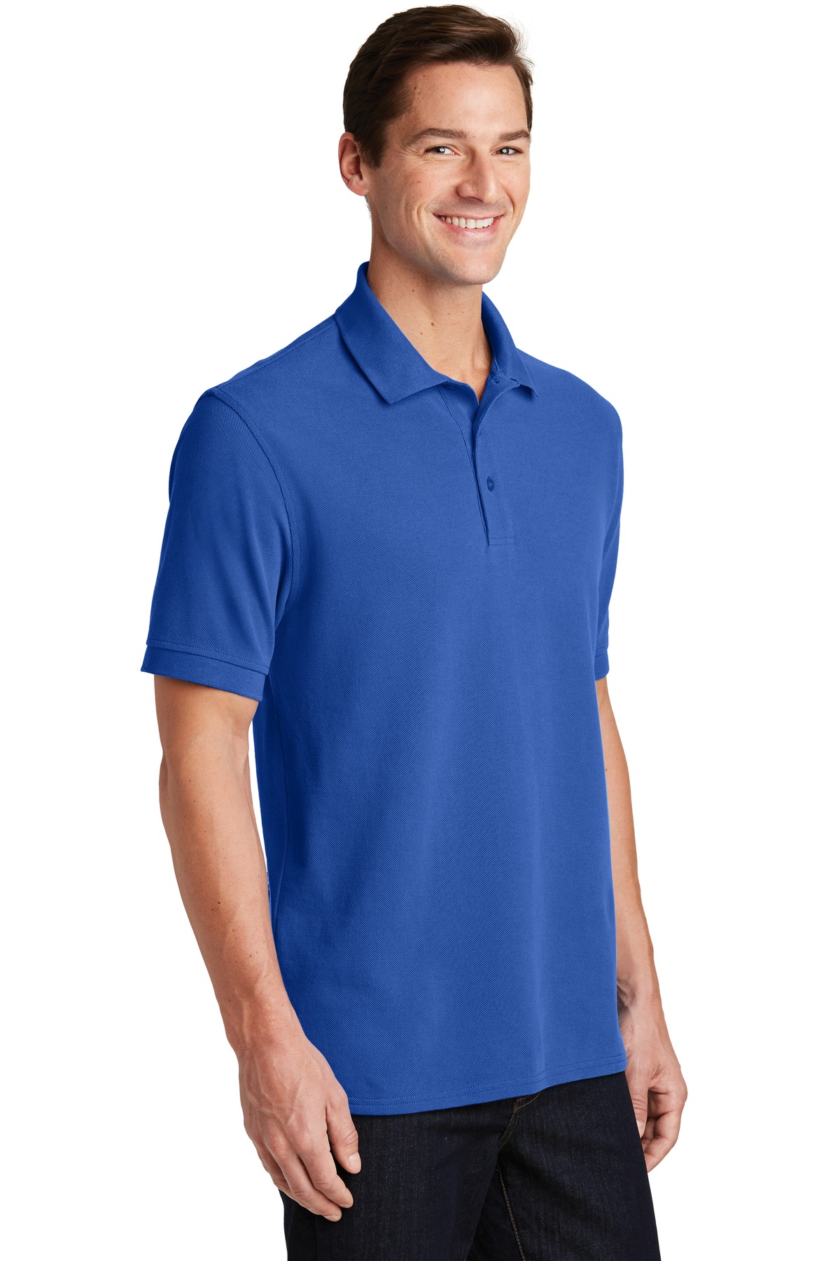 Port & Co Combed Ring Spun Pique Polo. KP1500 15