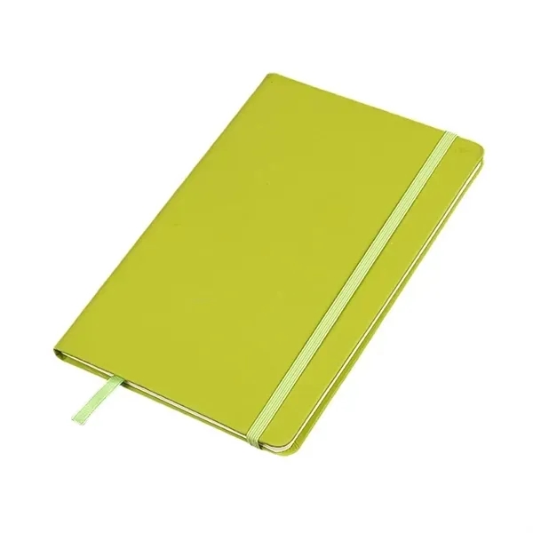 A5 Lined Hardcover Business Notebook with Strap 6