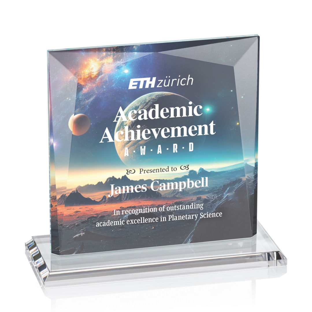 Tanner VividPrint™ Award - Clear 2