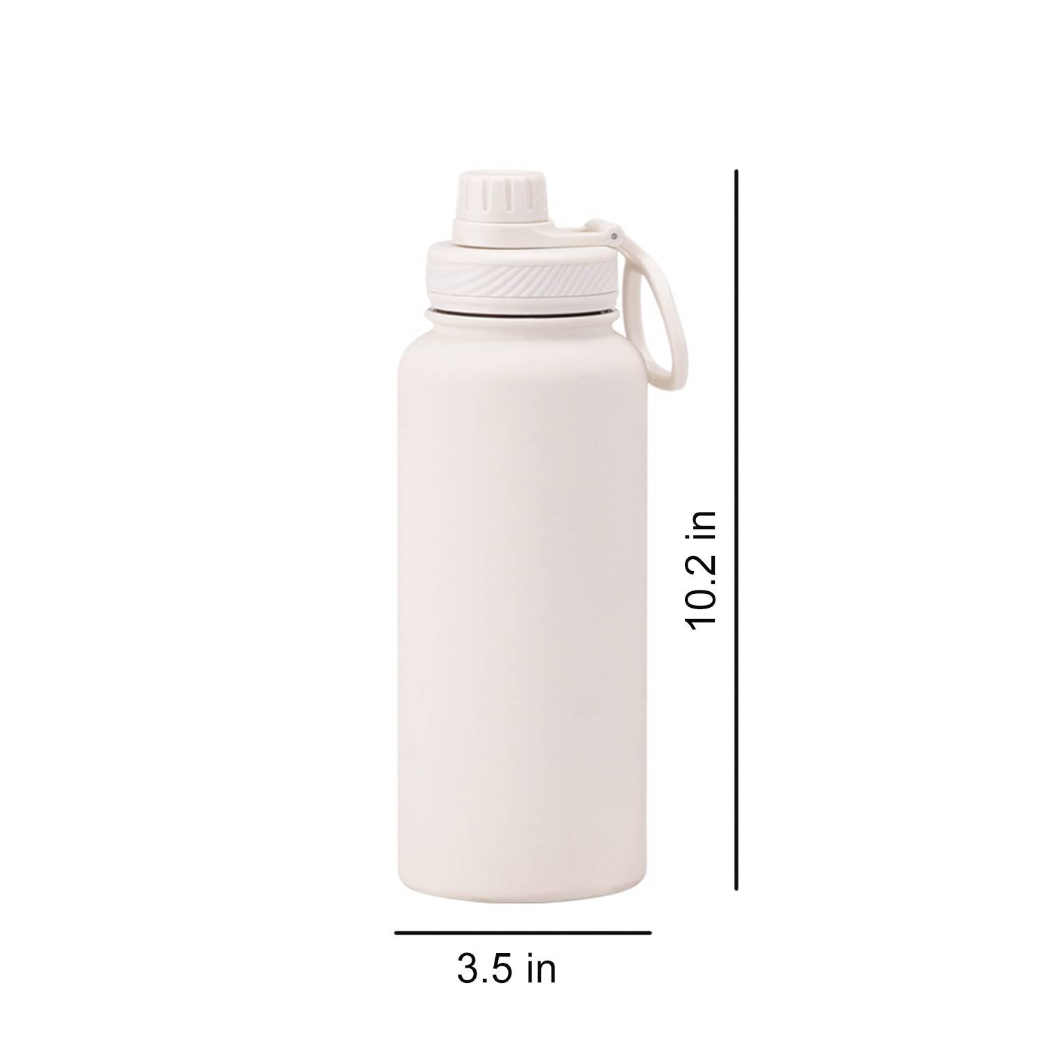 35oz Stainless Steel Water Bottle w/ Straw Lid, custom water bottle with logo imprint 9