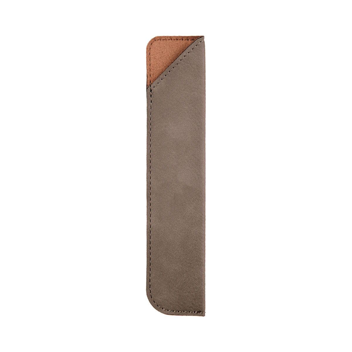 Gray Leatherette Pen Sleeve 2