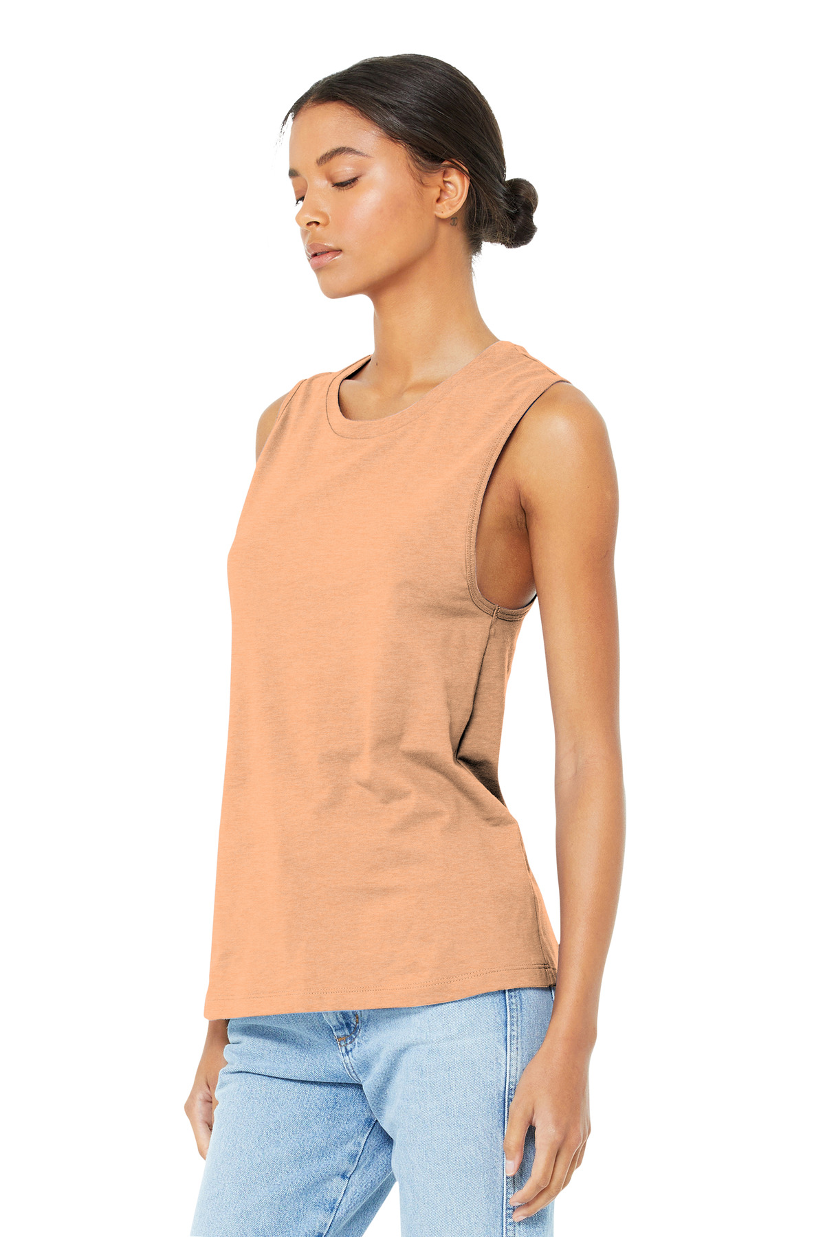 BELLA+CANVAS Women's Jersey Muscle Tank. BC6003 14
