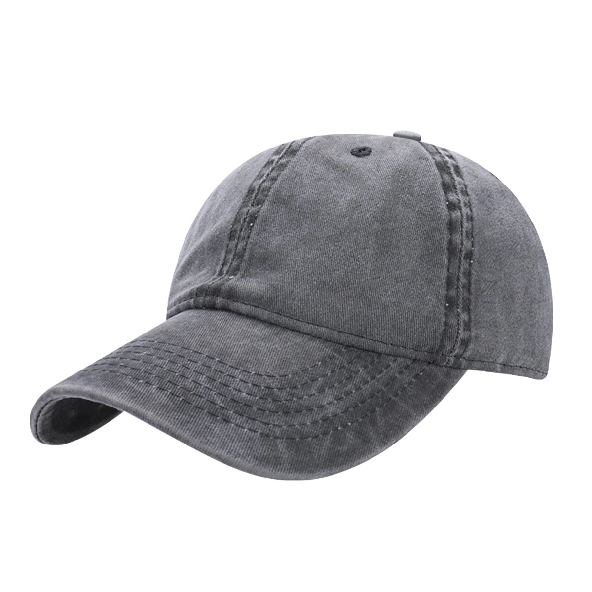 Washed Denim Adjustable Dad Hat 1