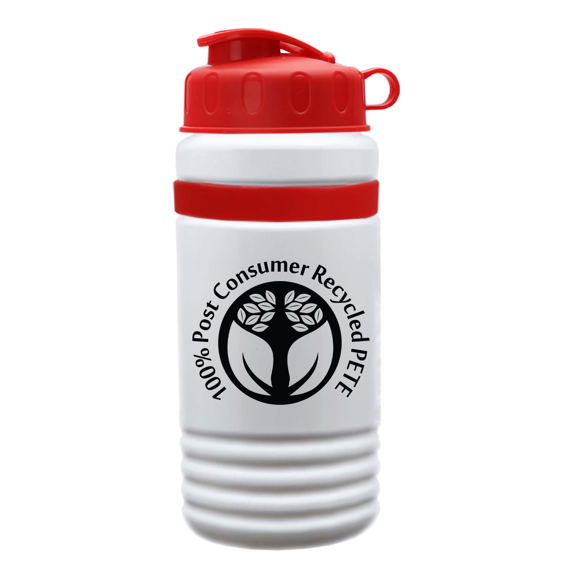 20 oz. UpCycle rPET Bottle With Flip and Grip Band 8