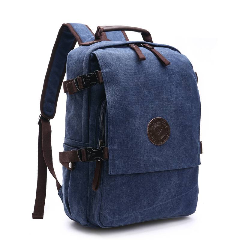 Vintage Canvas Backpack for Men Women 3