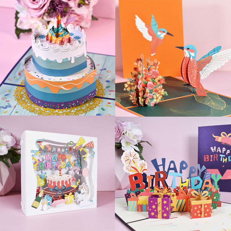 Assorted Pop Up Greeting Card 2