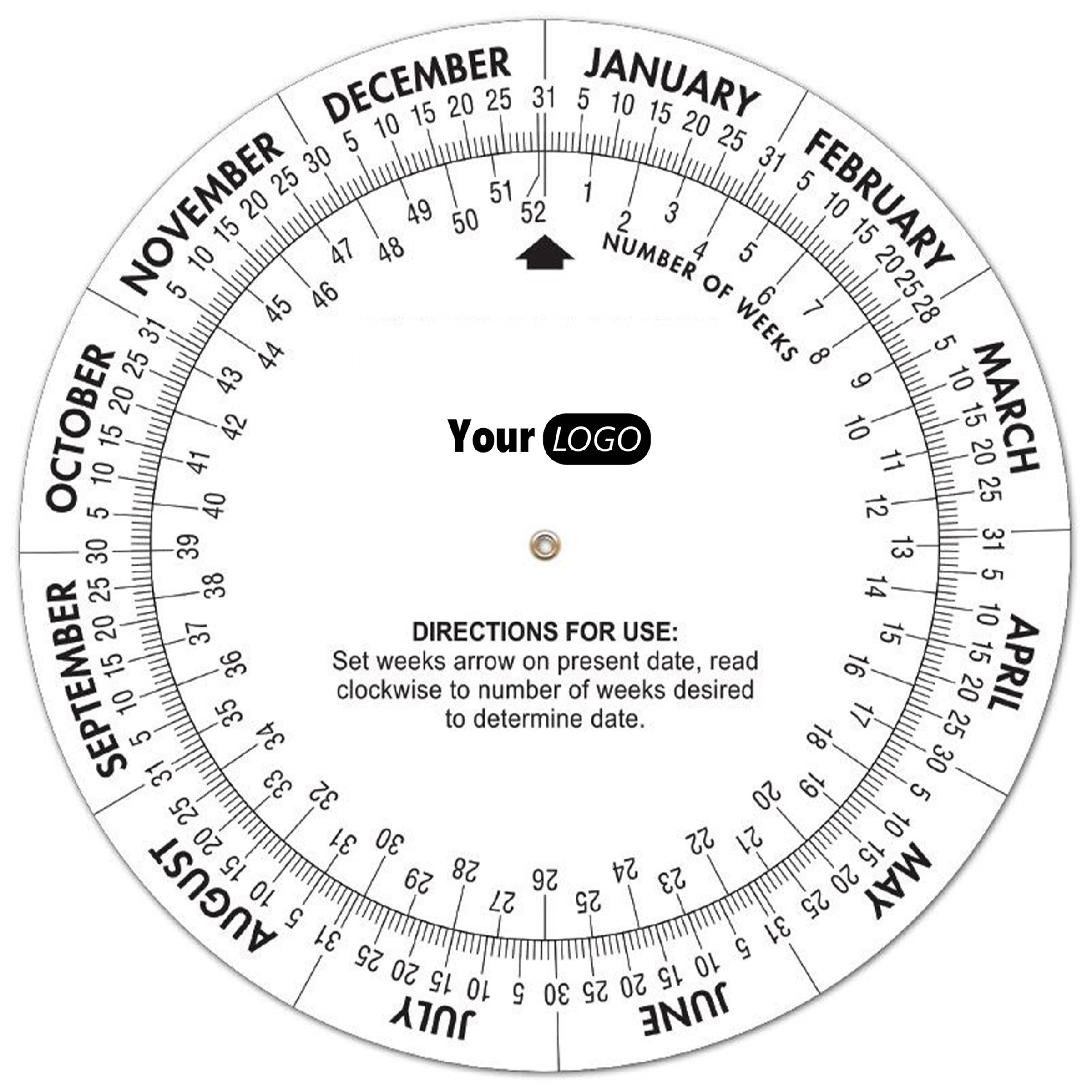 Plastic Date Dial 2