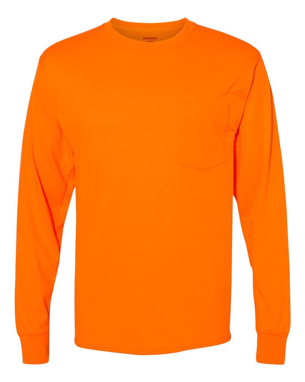 Unisex Workwear Long Sleeve Pocket T-Shirt - W120 36