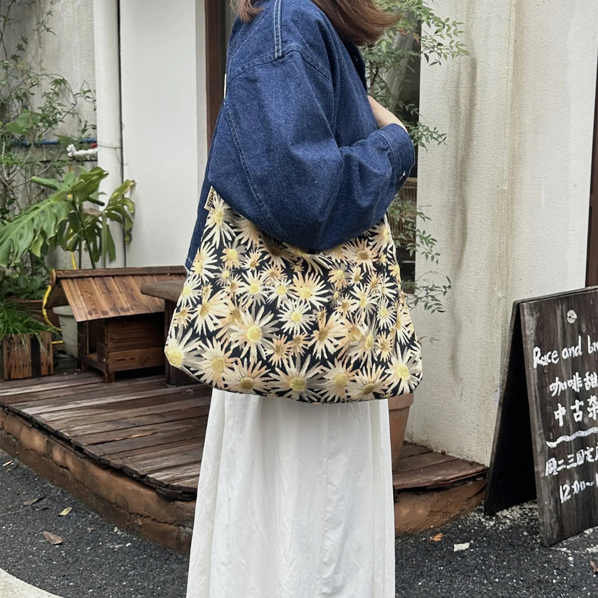 Leopard Print Canvas Tote Bag 13