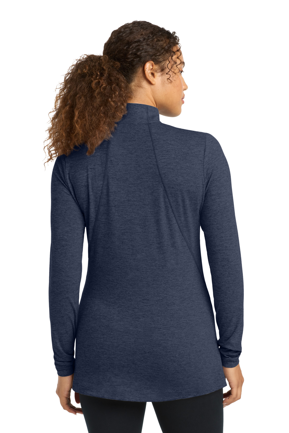 Sport-Tek Women's Exchange 1.5 Long Sleeve 1/2-Zip LST711 4