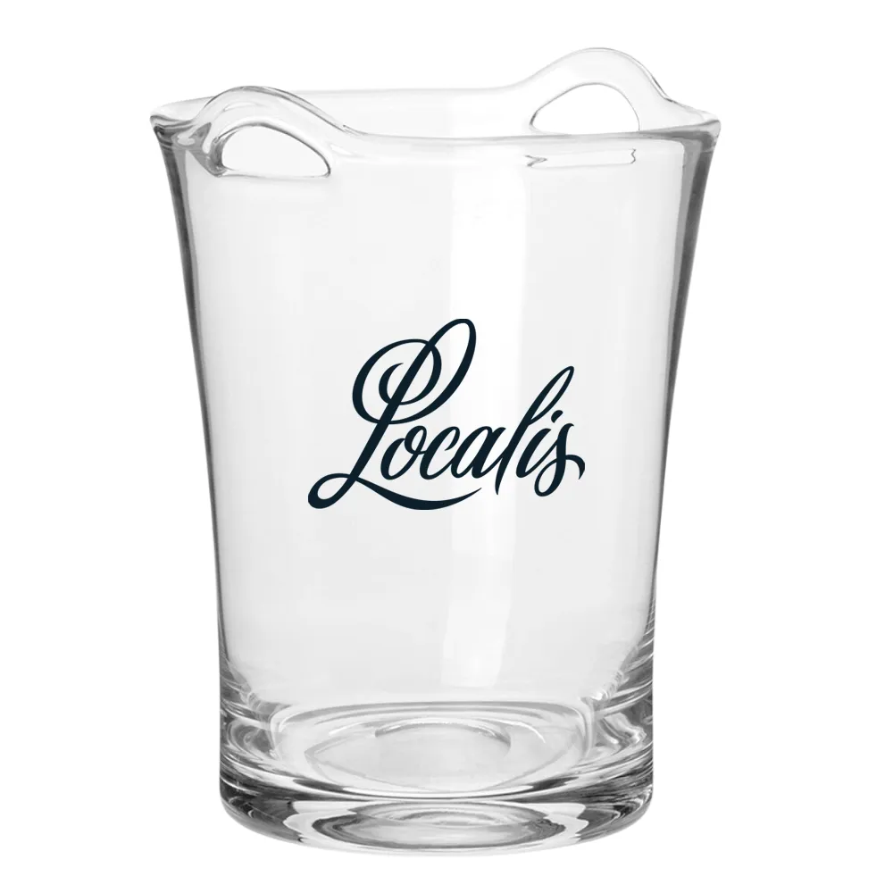 2-Bottle Champagne Glass Ice Bucket 2