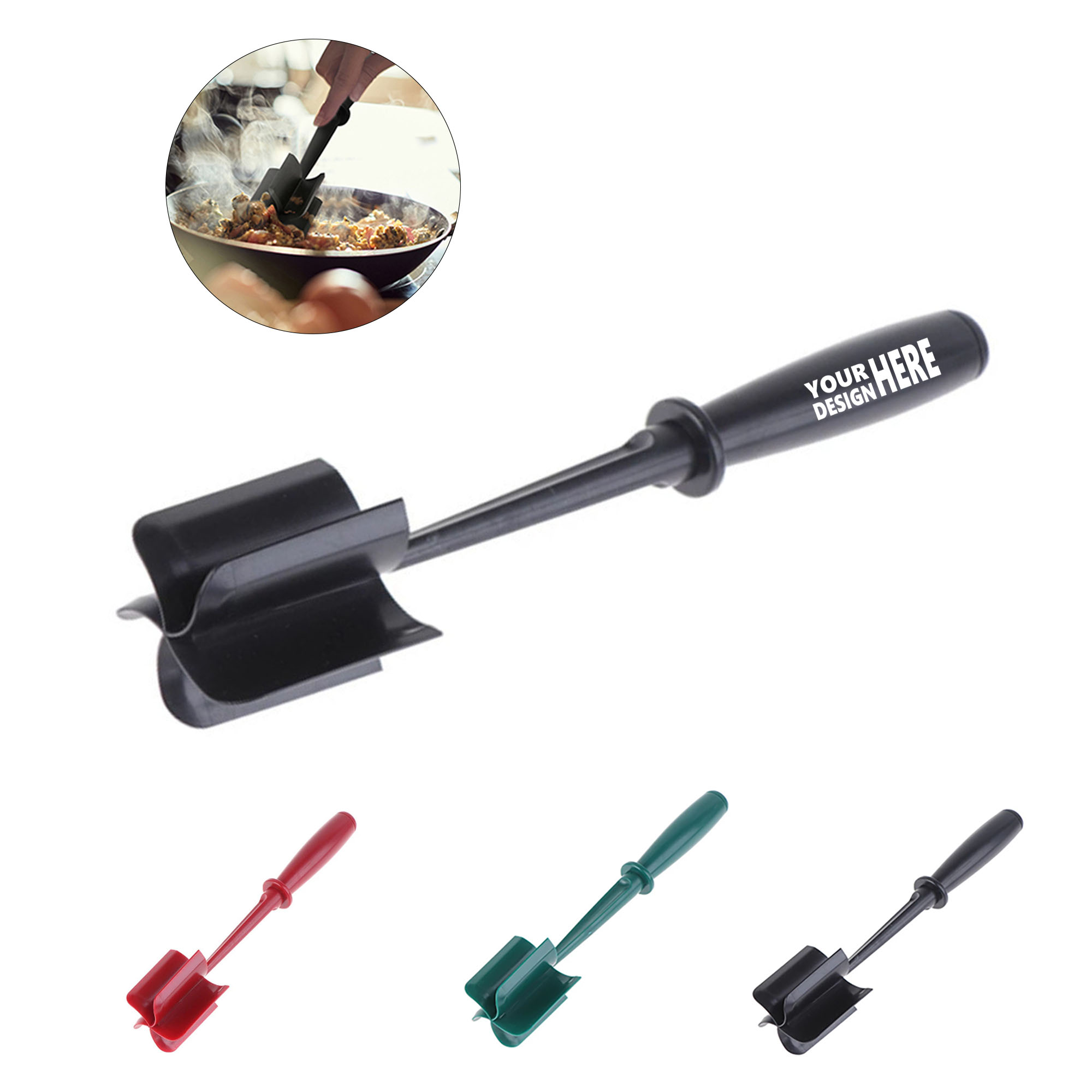 Customizable Kitchen Meat Chopper Tool 6