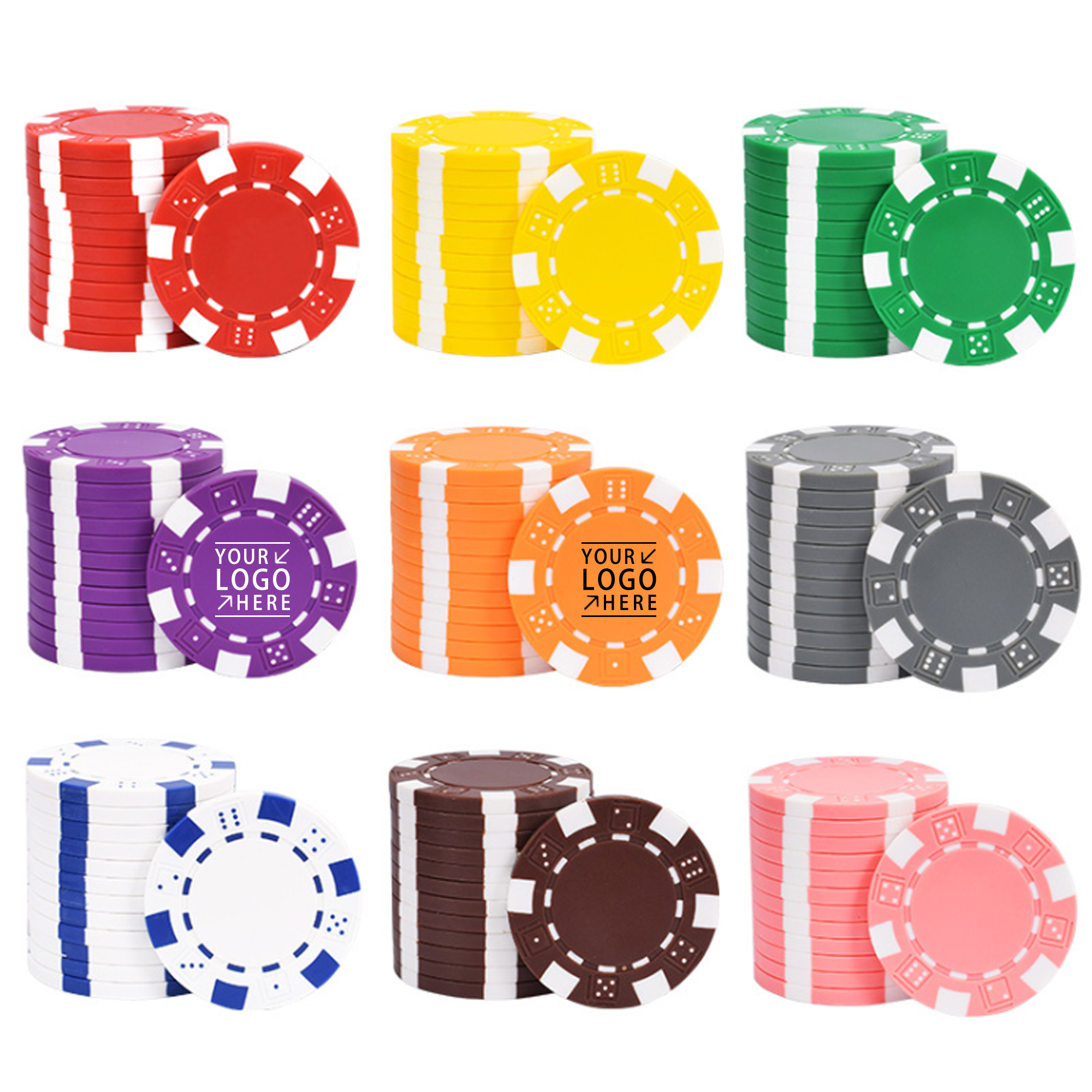 Full Color Poker Chips 2