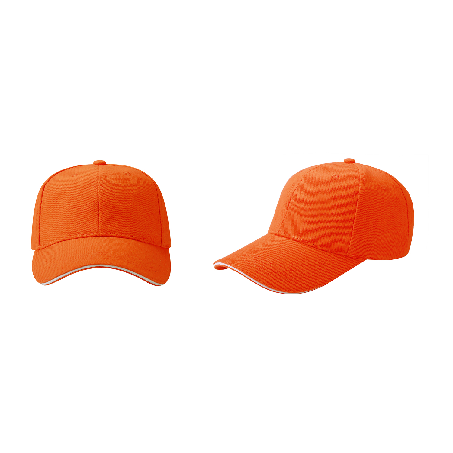 Stock Single-Yarn Drill Cotton 5 Panel Cap w/Double Buckle Back Fastener 4