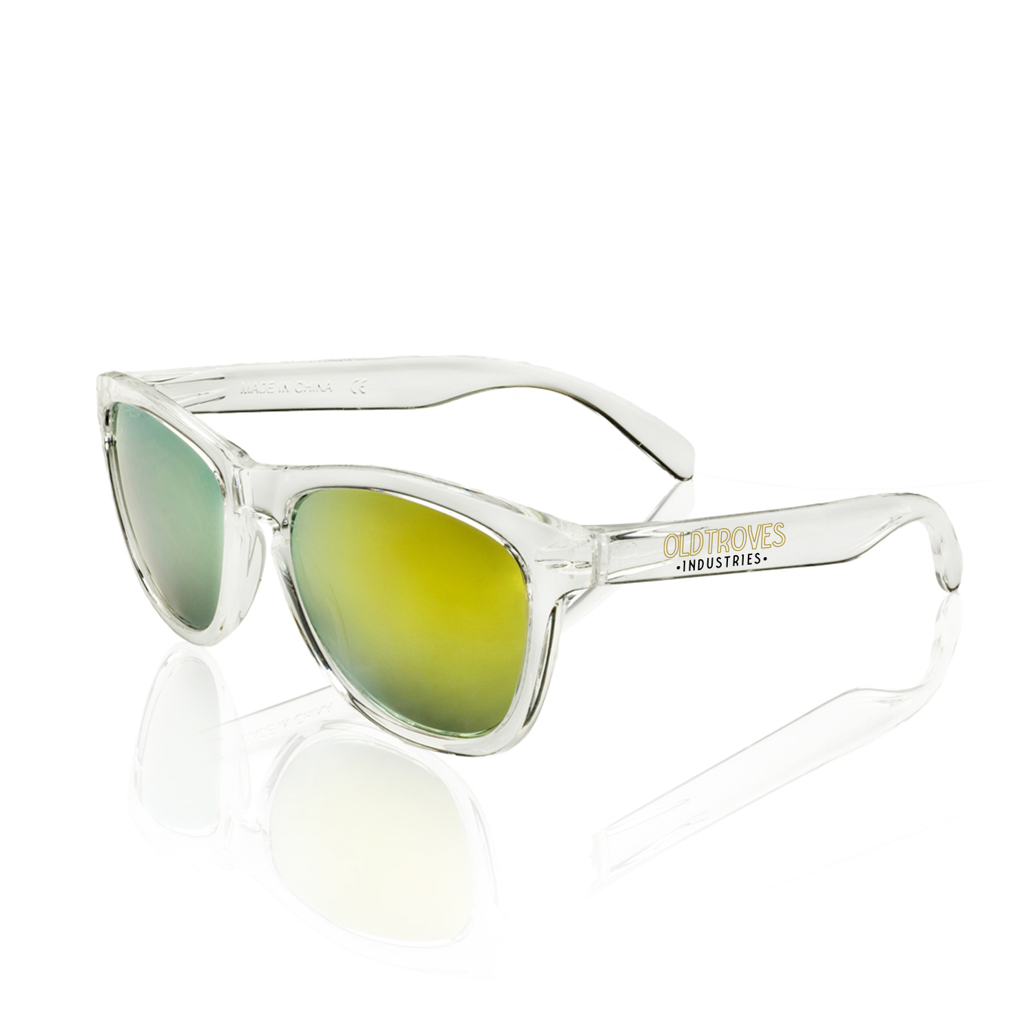 Supernova Mirrored Sunglasses (2 Color Imprint) 3