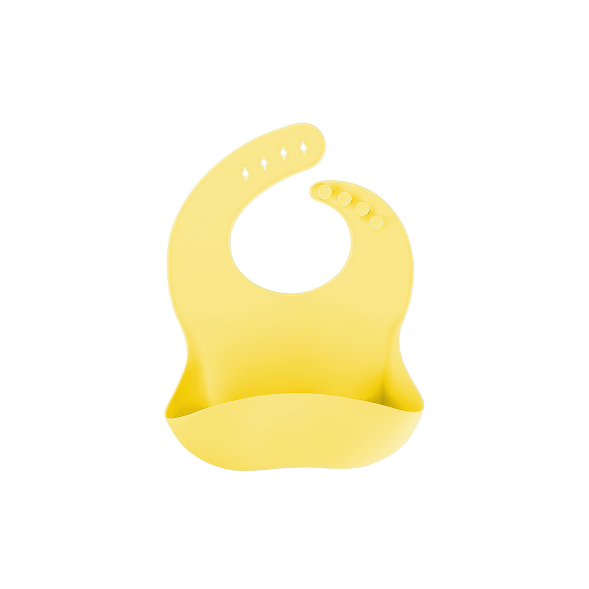 Silicone Baby Bib 12.8" x 9.5" With Food Catcher Pocket 3