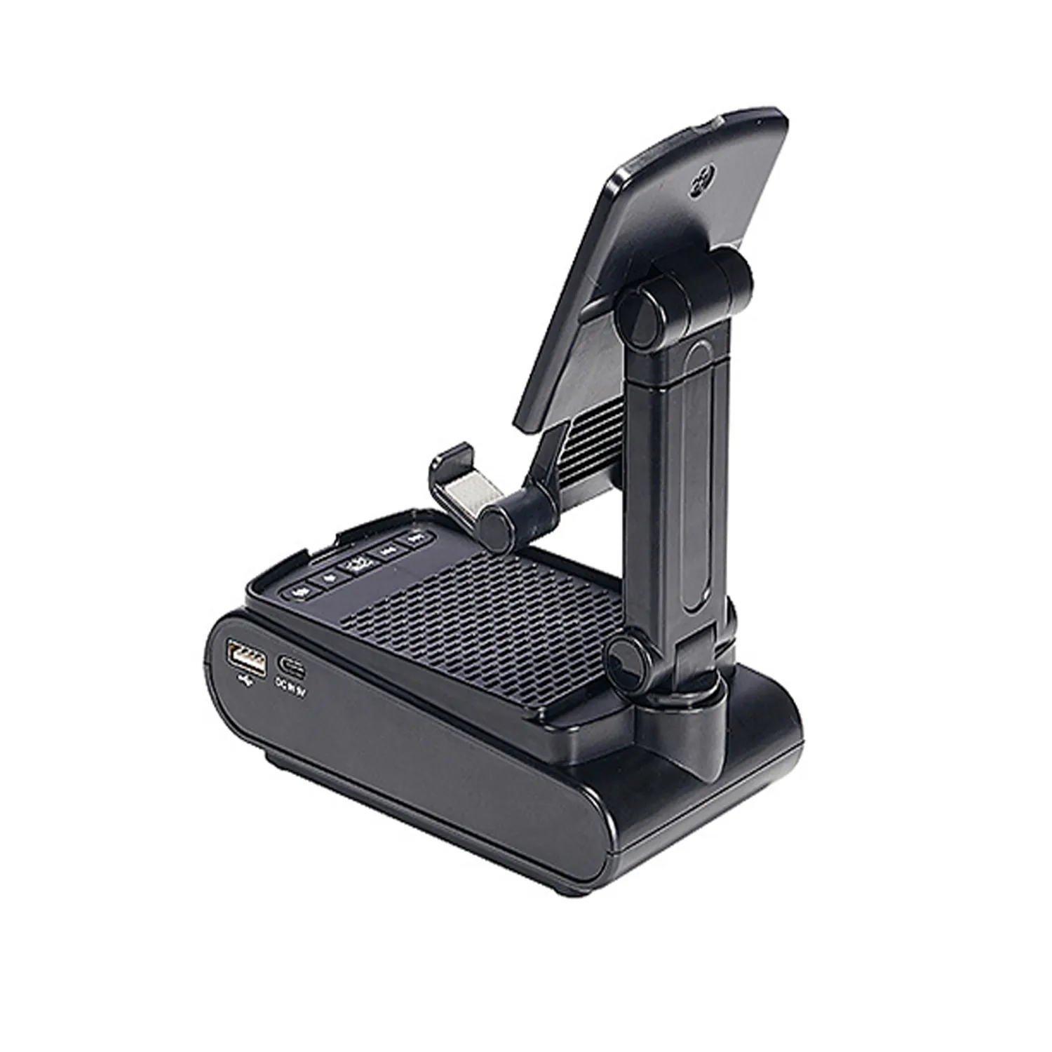 Bluetooth Speaker With tablet Foldable Stand 6