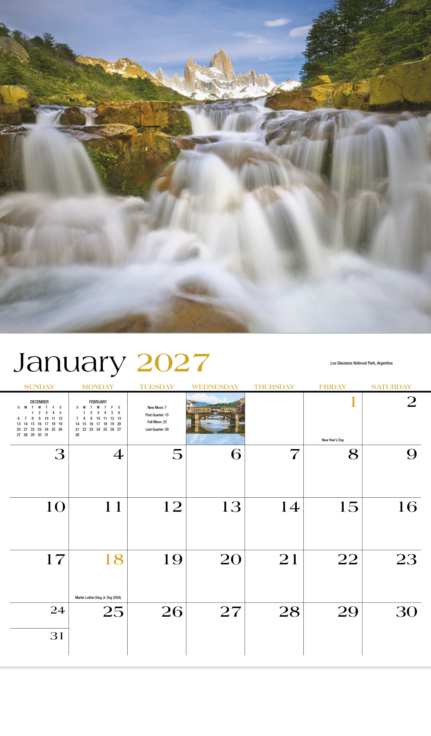 HotLine® Products Destination Dreams® Appointment Calendar - Stapled 59