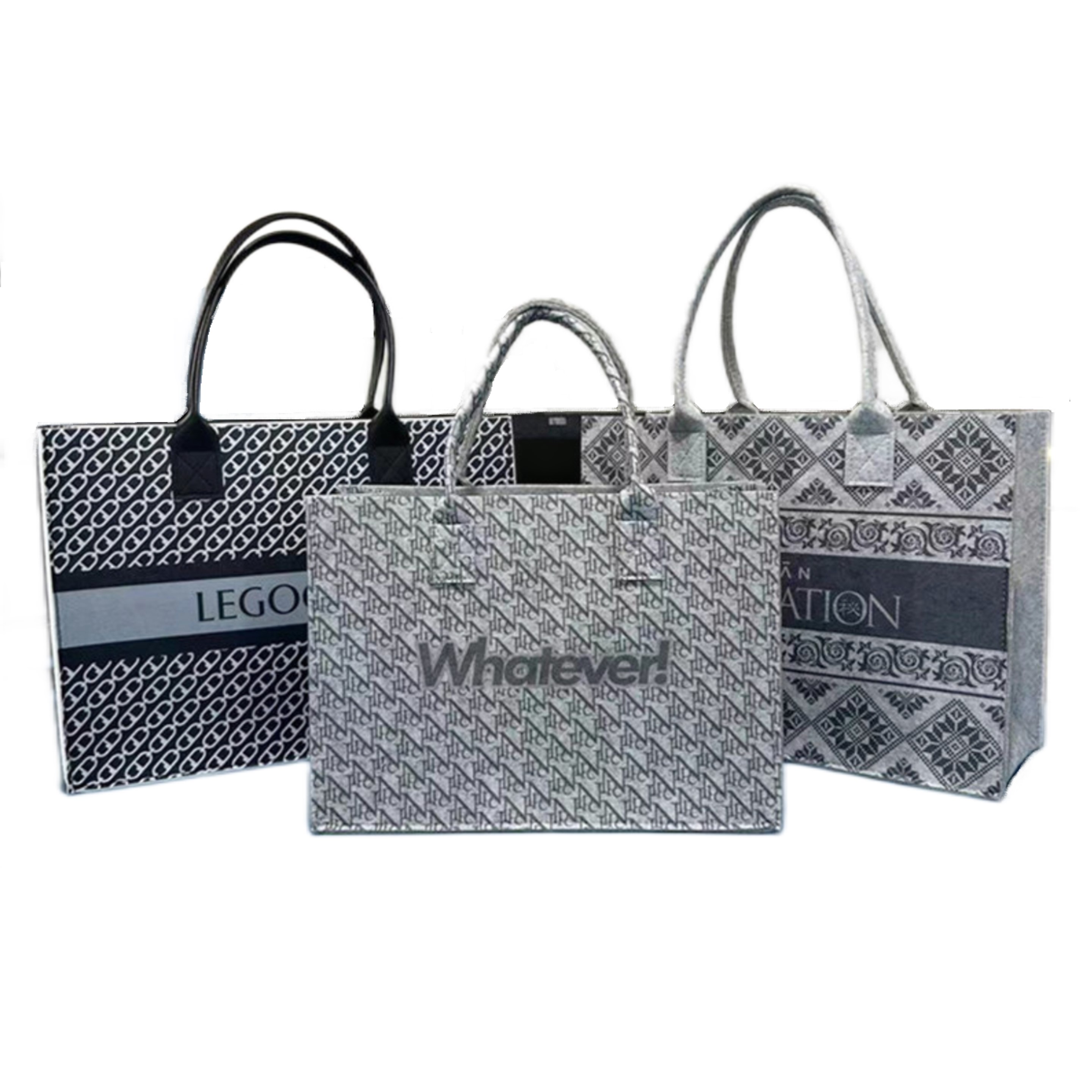 Felt Handbag (direct import) 3