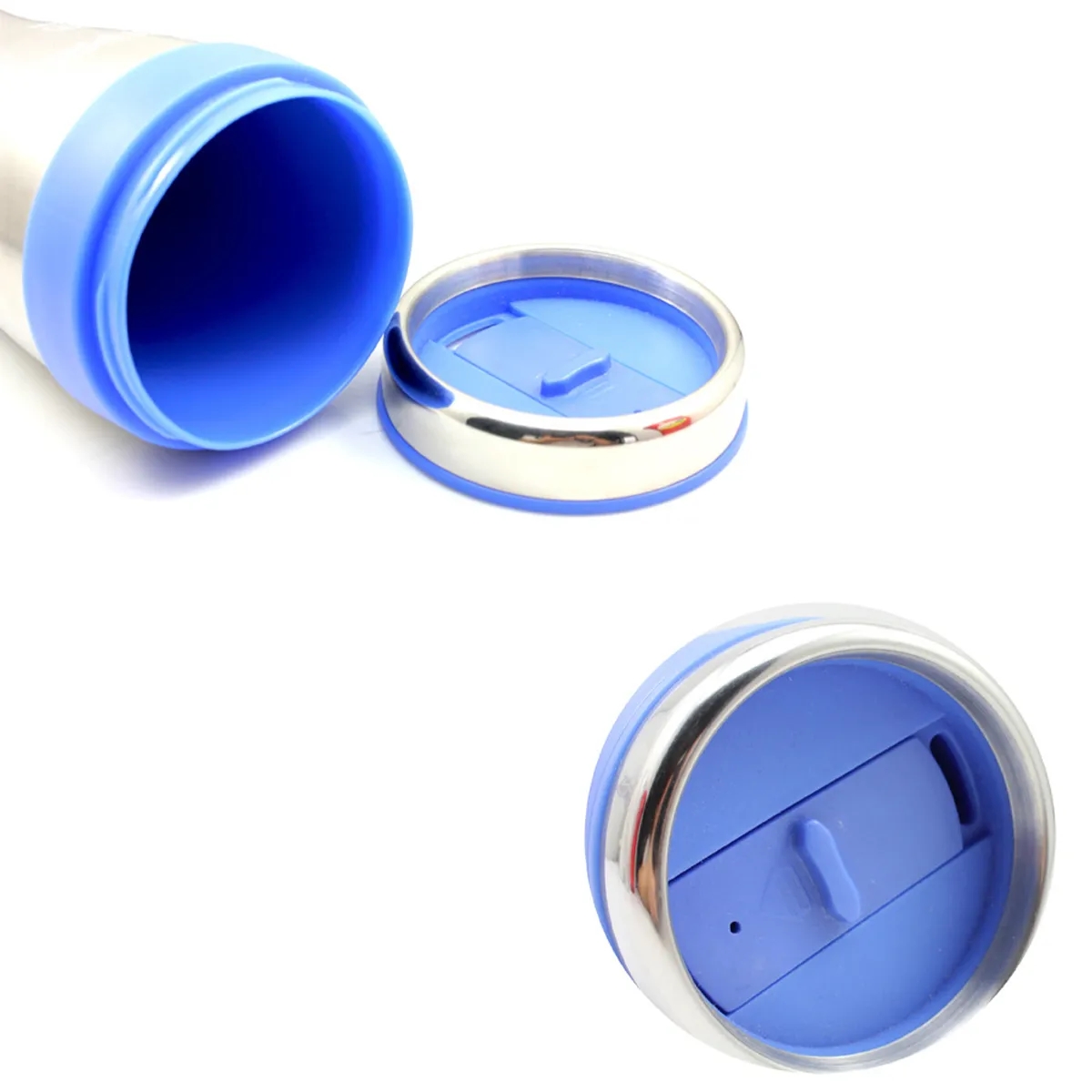 Custom Insulated Stainless Steel Travel Mugs 14 oz. with Lid 4