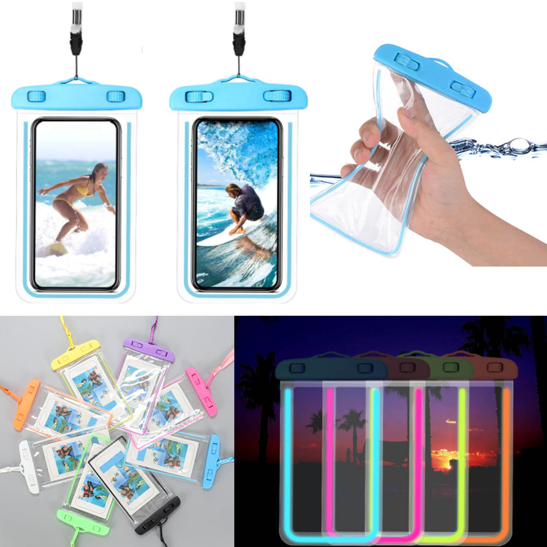 Durable Luminous Waterproof Phone Pouch 1