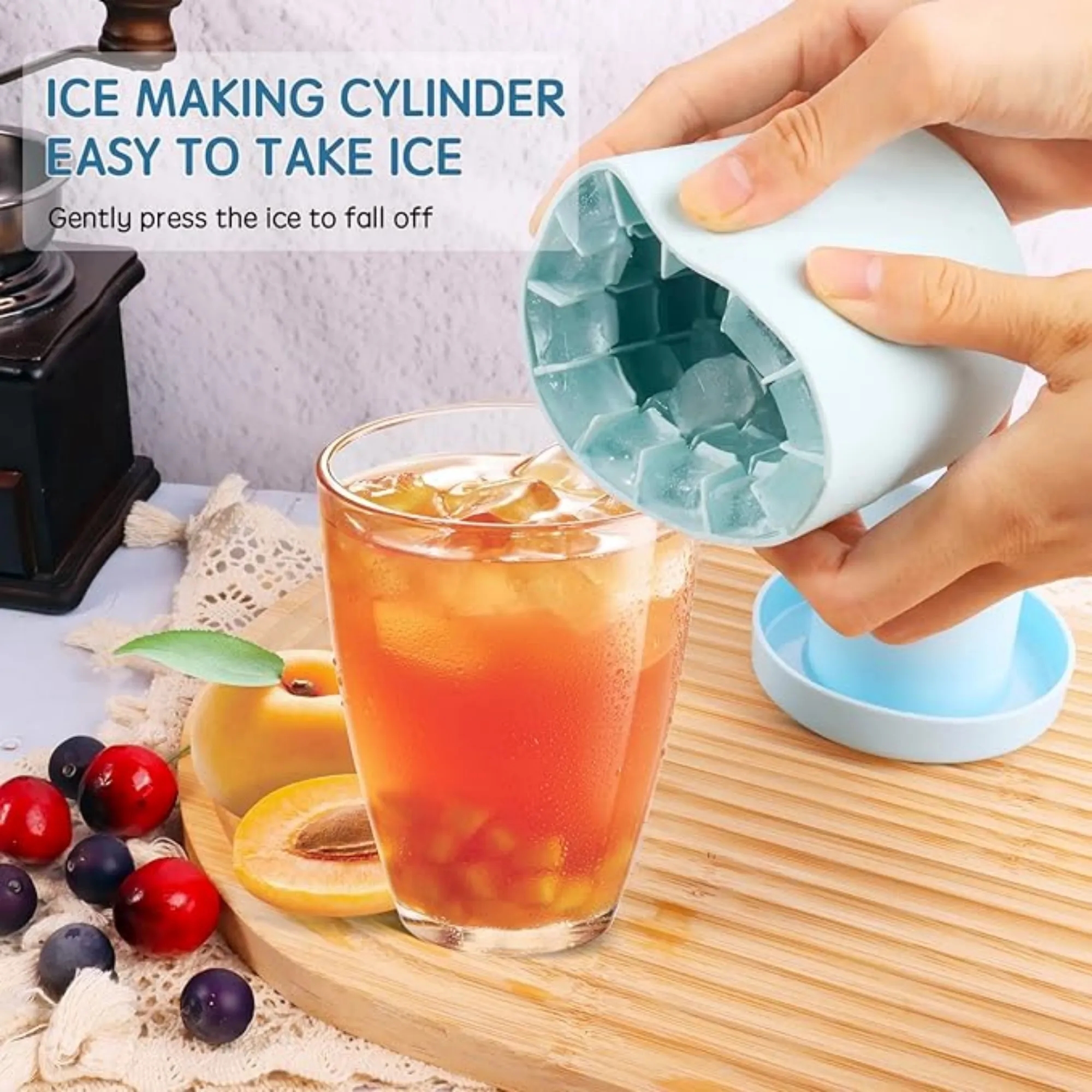 MOQ Silicone Ice Cube Tray Easy Release Mold For Home 6