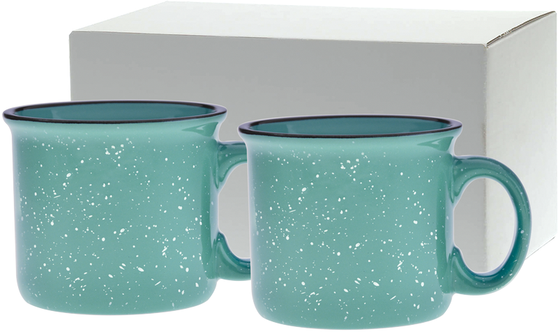 Camper Collection Gift Set, custom mug with logo imprint 18