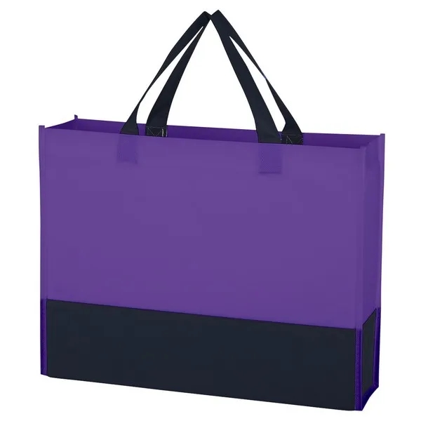Non-Woven Raven Prism Tote Bag -15x11.5x3.5 4