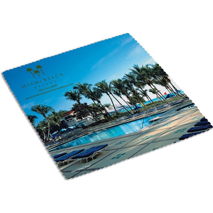 Full-Color Ultra Opper Fiber® Microfiber Cleaning Cloth (10"x10")