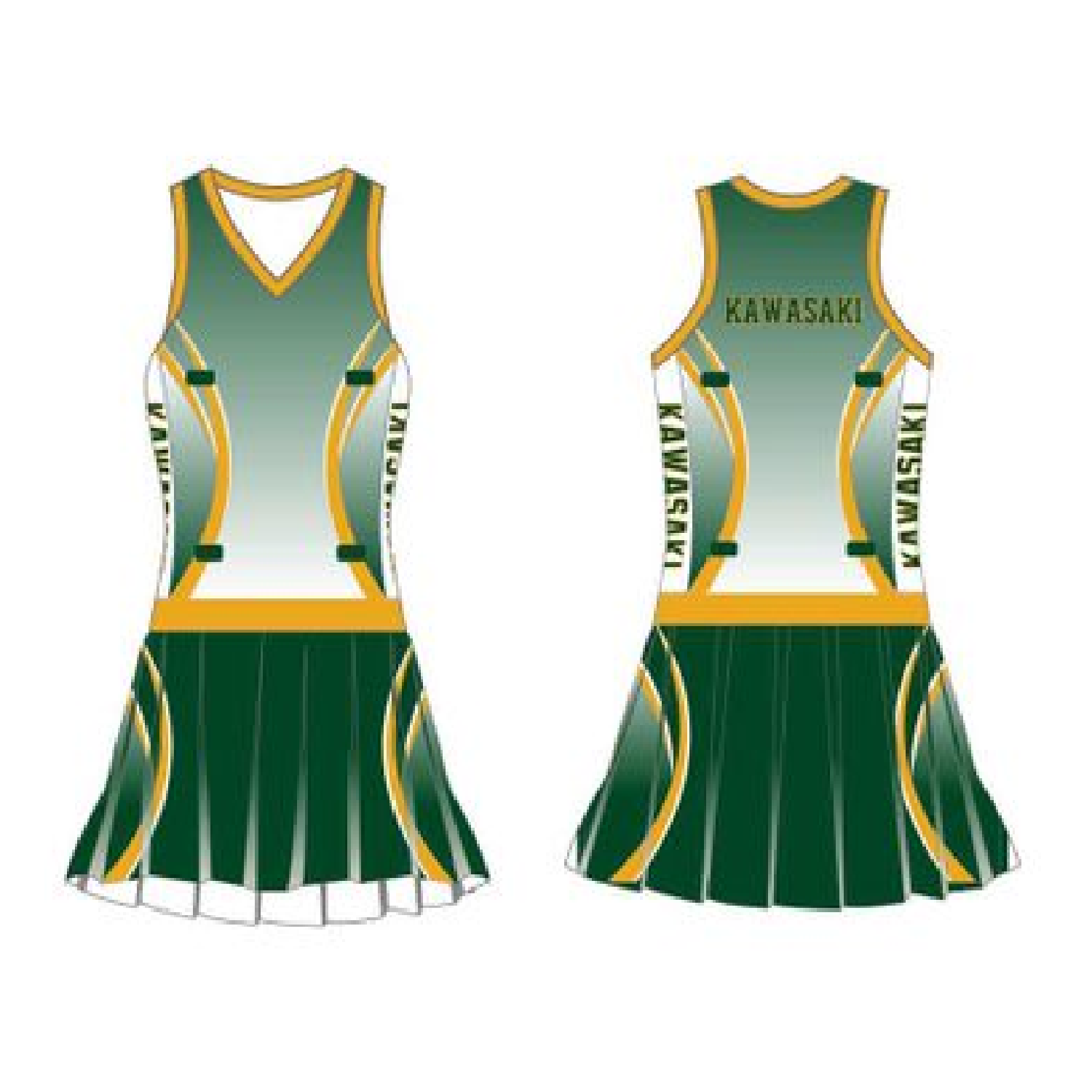 Custom Women's Full Sublimation Netball Dress 2