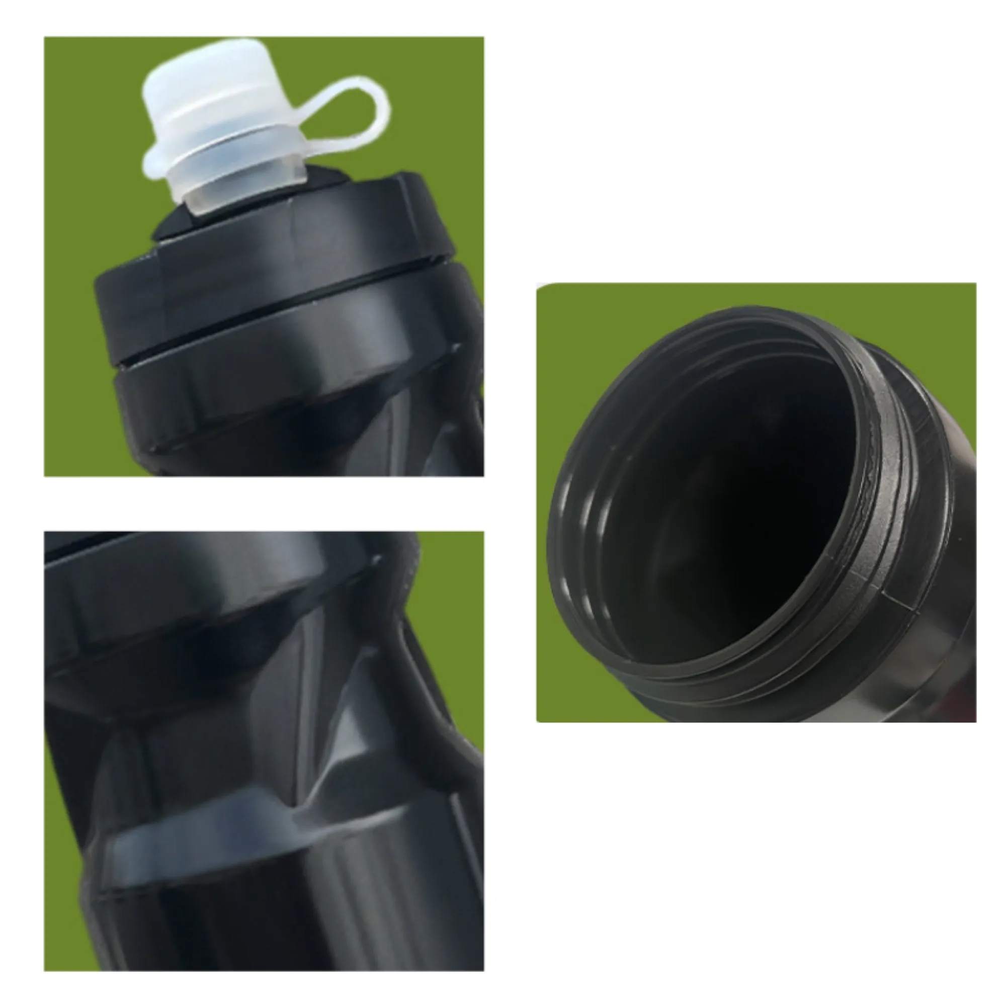 21oz Outdoor Sports Squeeze Flow Control Water Bottle 2
