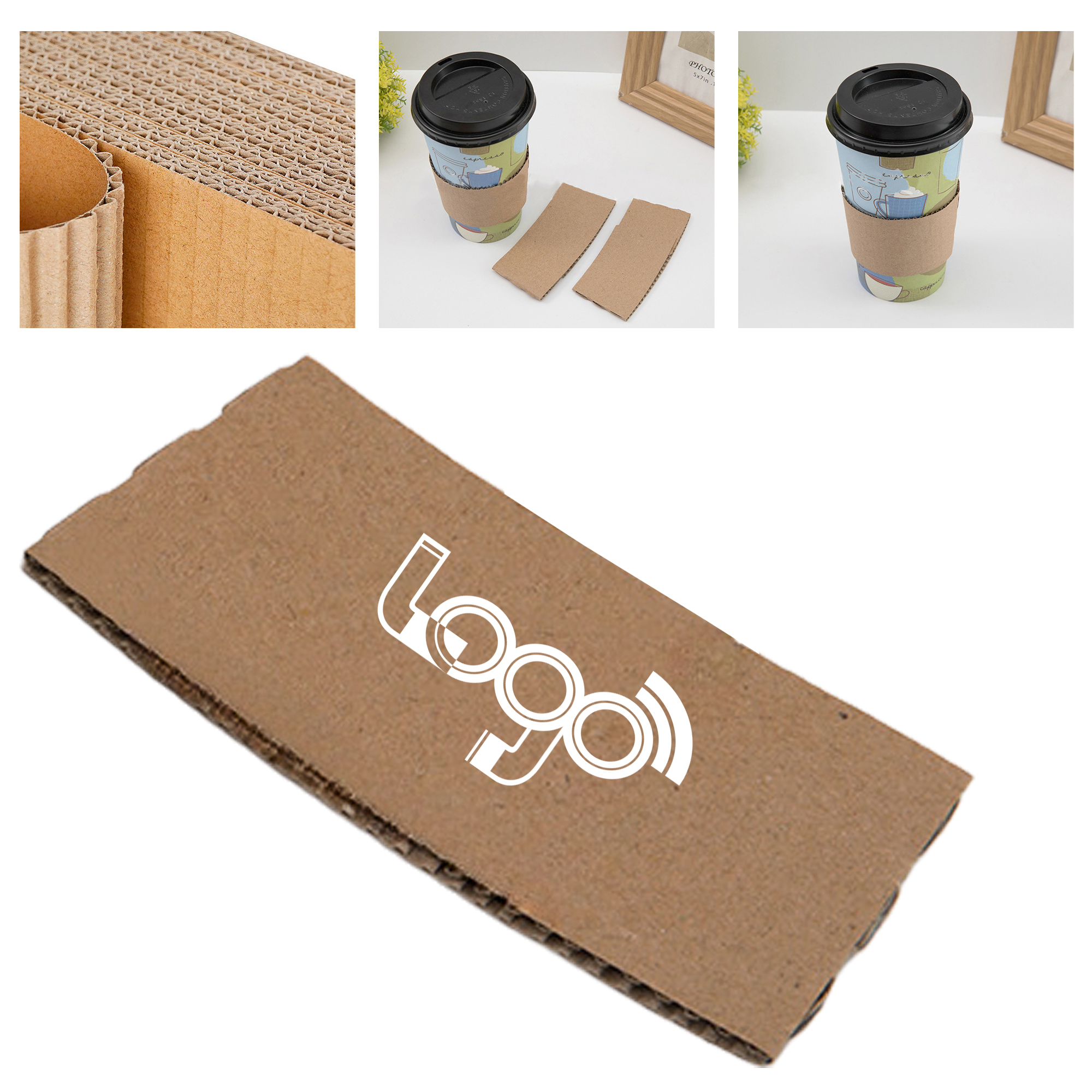Disposable Cup Sleeve for Hot Beverages 2