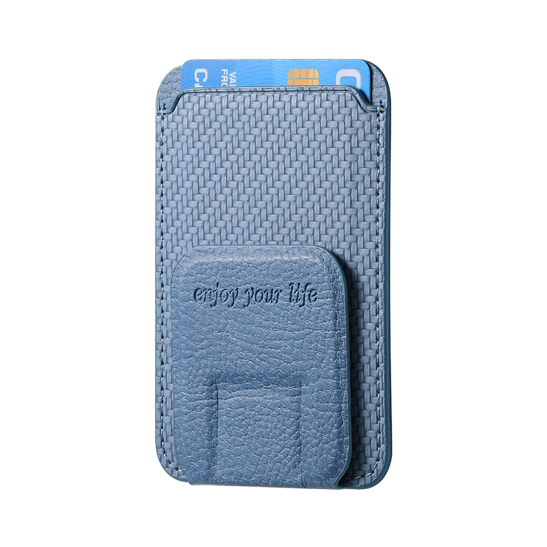 Multi-Functional Carbon Fiber Phone Holder Card Case 14