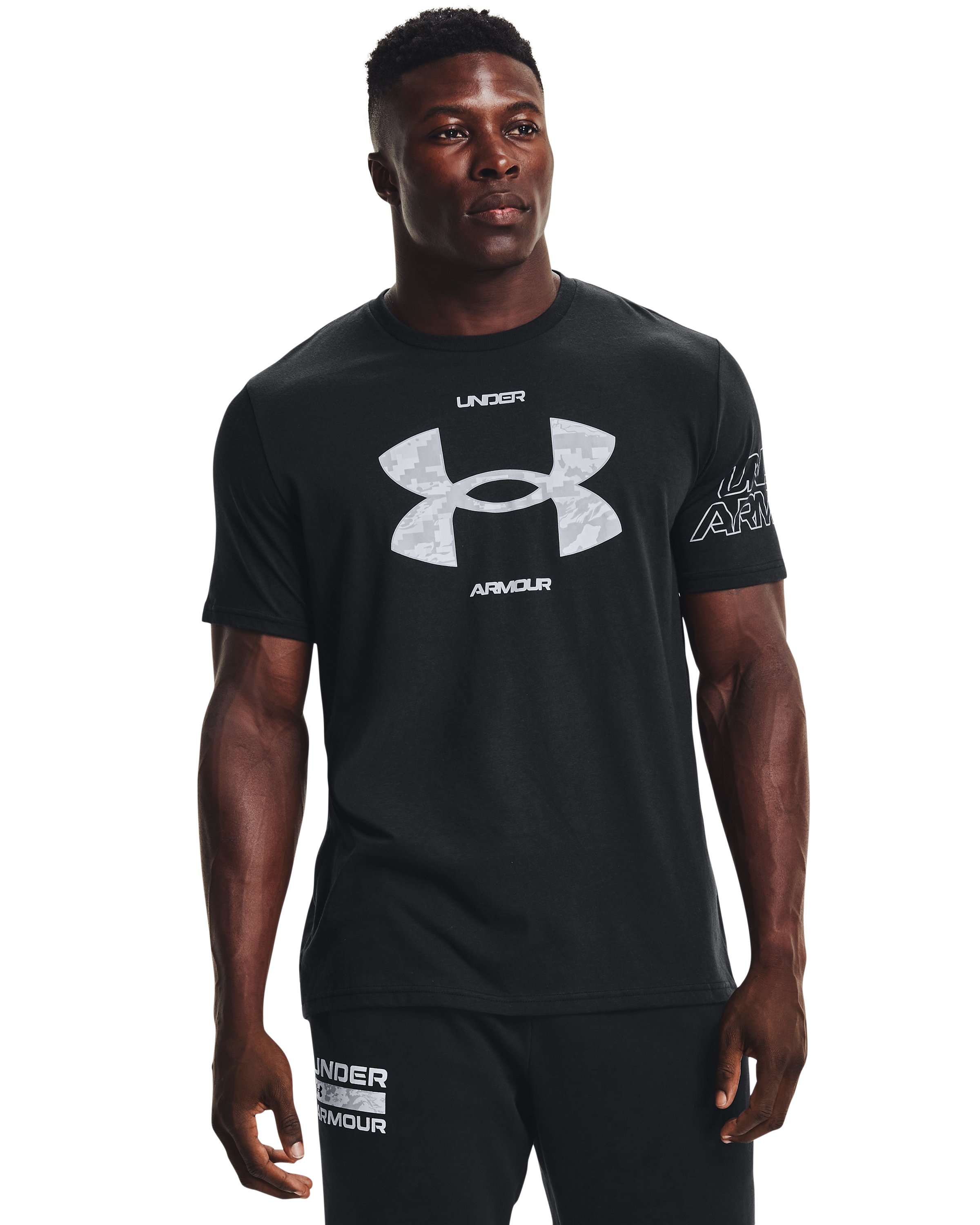 UA ABC Camo Fill Logo Men's Short Sleeve 7