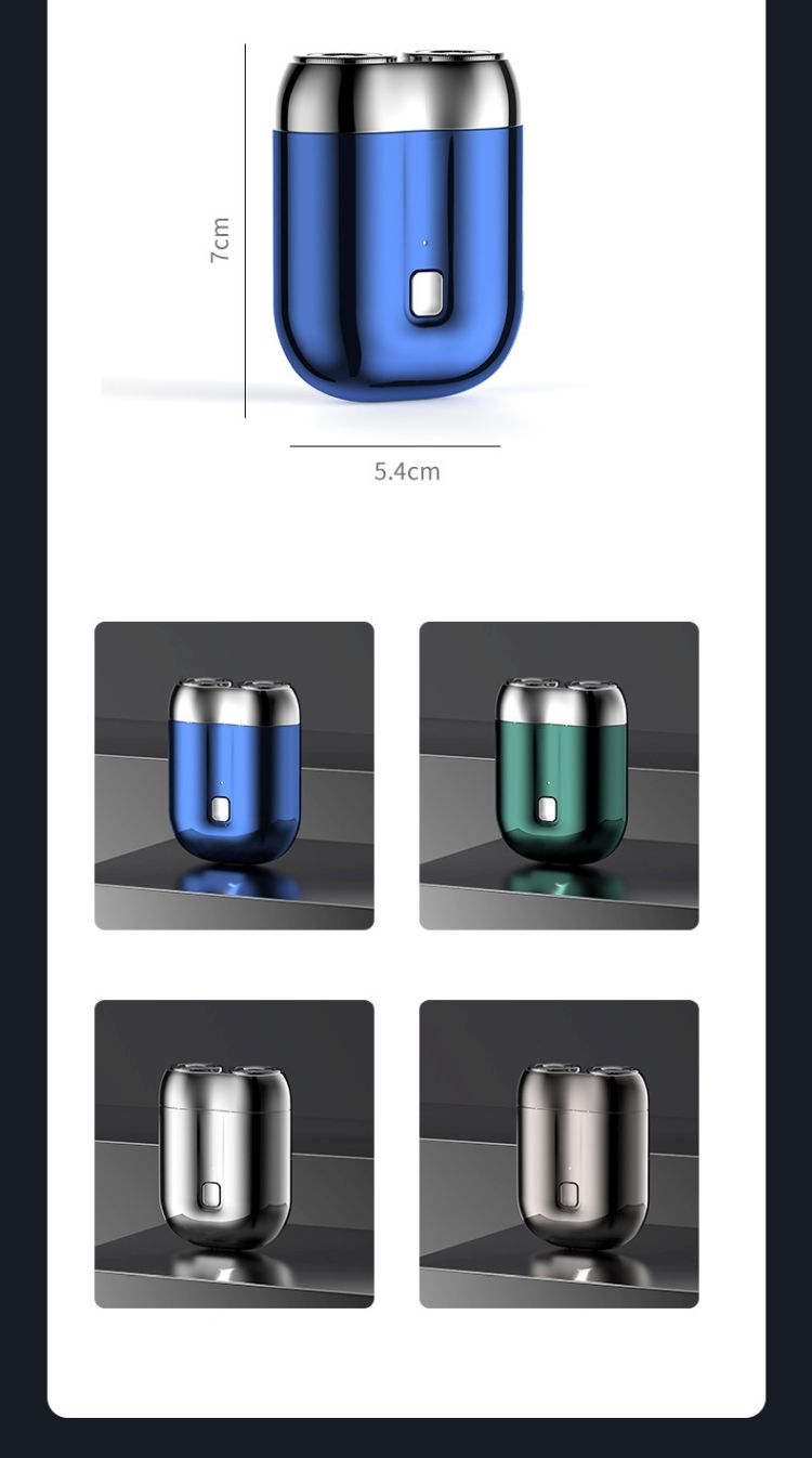 Mini Dual-Head Electric Shaver 5