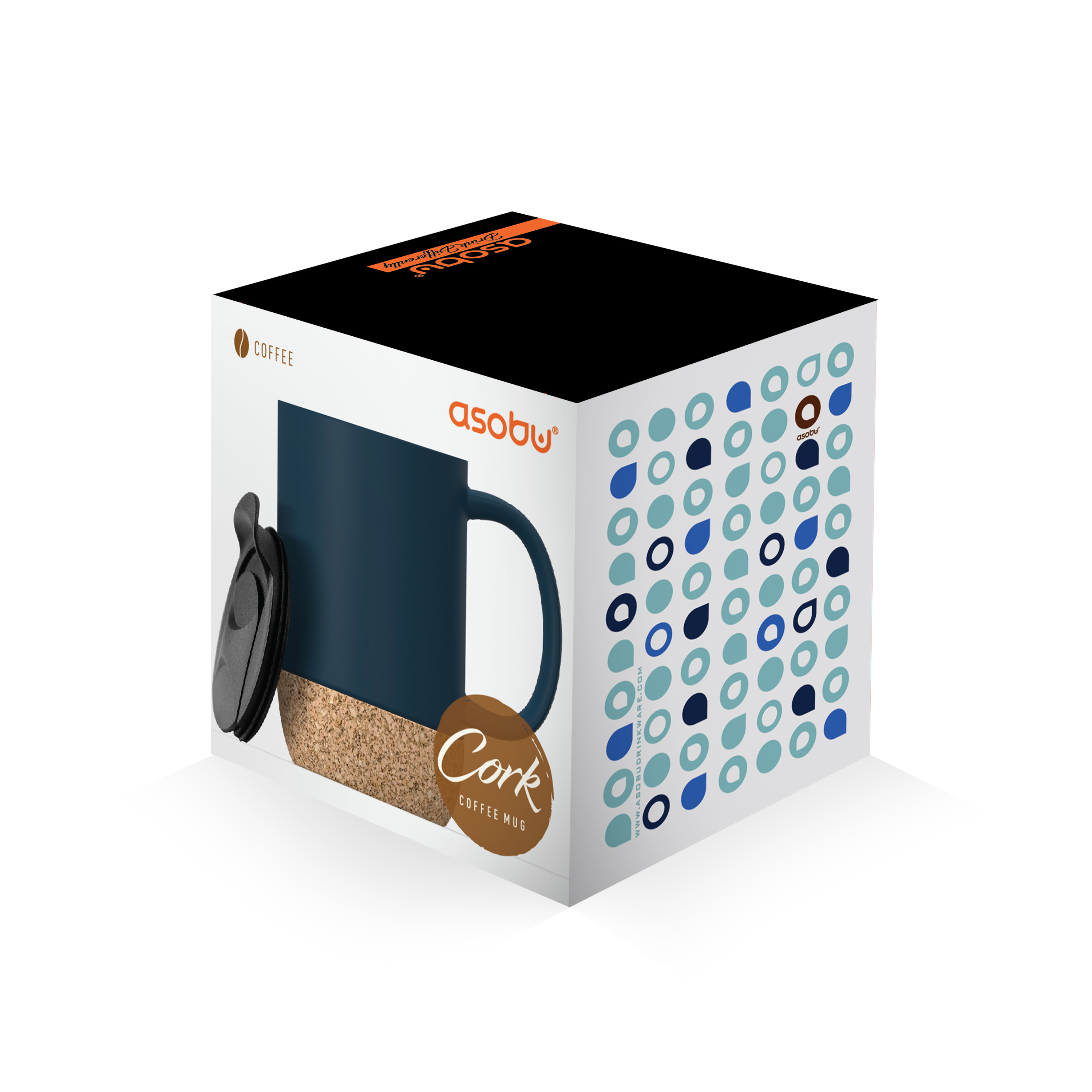 Asobu 12 Oz. Cork Mugs Set