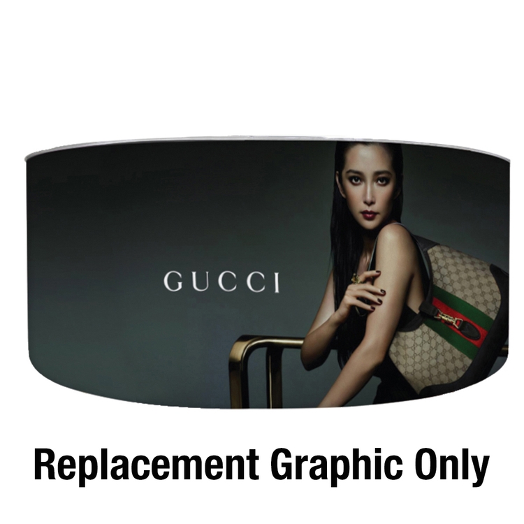 Fabsta™ exhibition table Counter, 5 pieces, Replacement Graphic trade show exhibit table 1