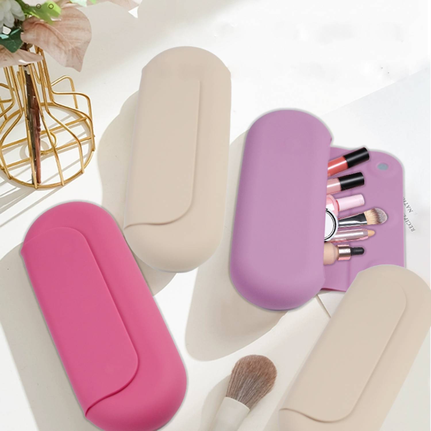Portable Silicone Travel Pouch Bag 5