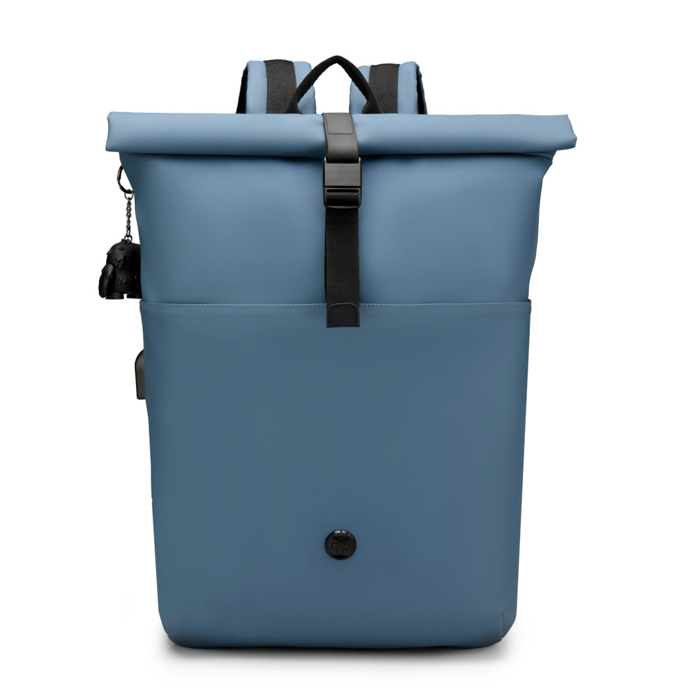 SwissDigital® LAMONE RFID Protection Rolltop Backpack