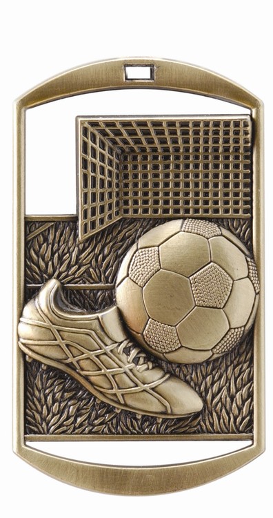 Soccer DT Series Medal, 2" tall 2