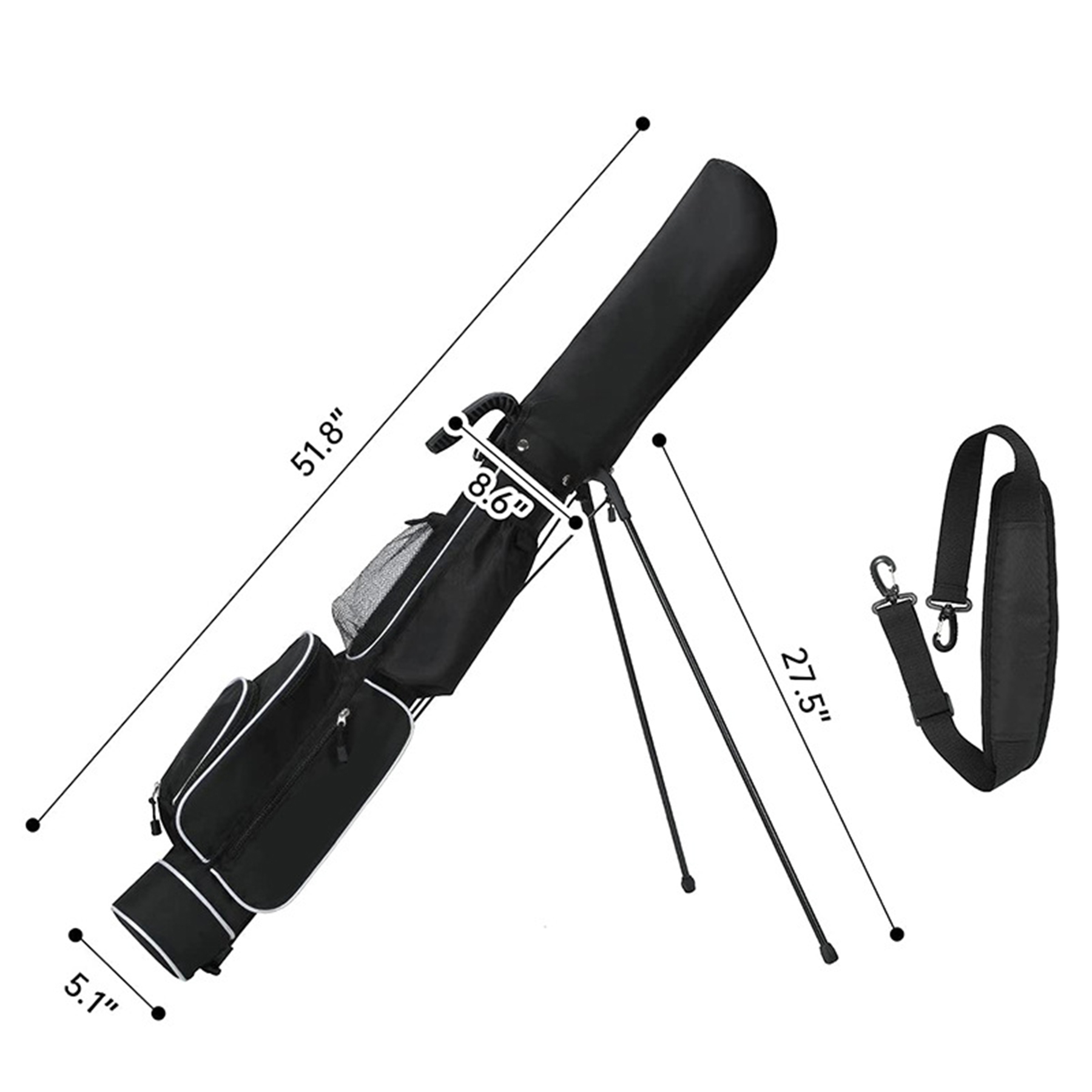 Waterproof Protable Golf Club Bags 2