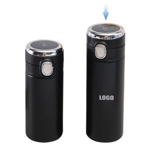 420ml Double Wall Insulation Cup With Push Flip Temperature Lid 11