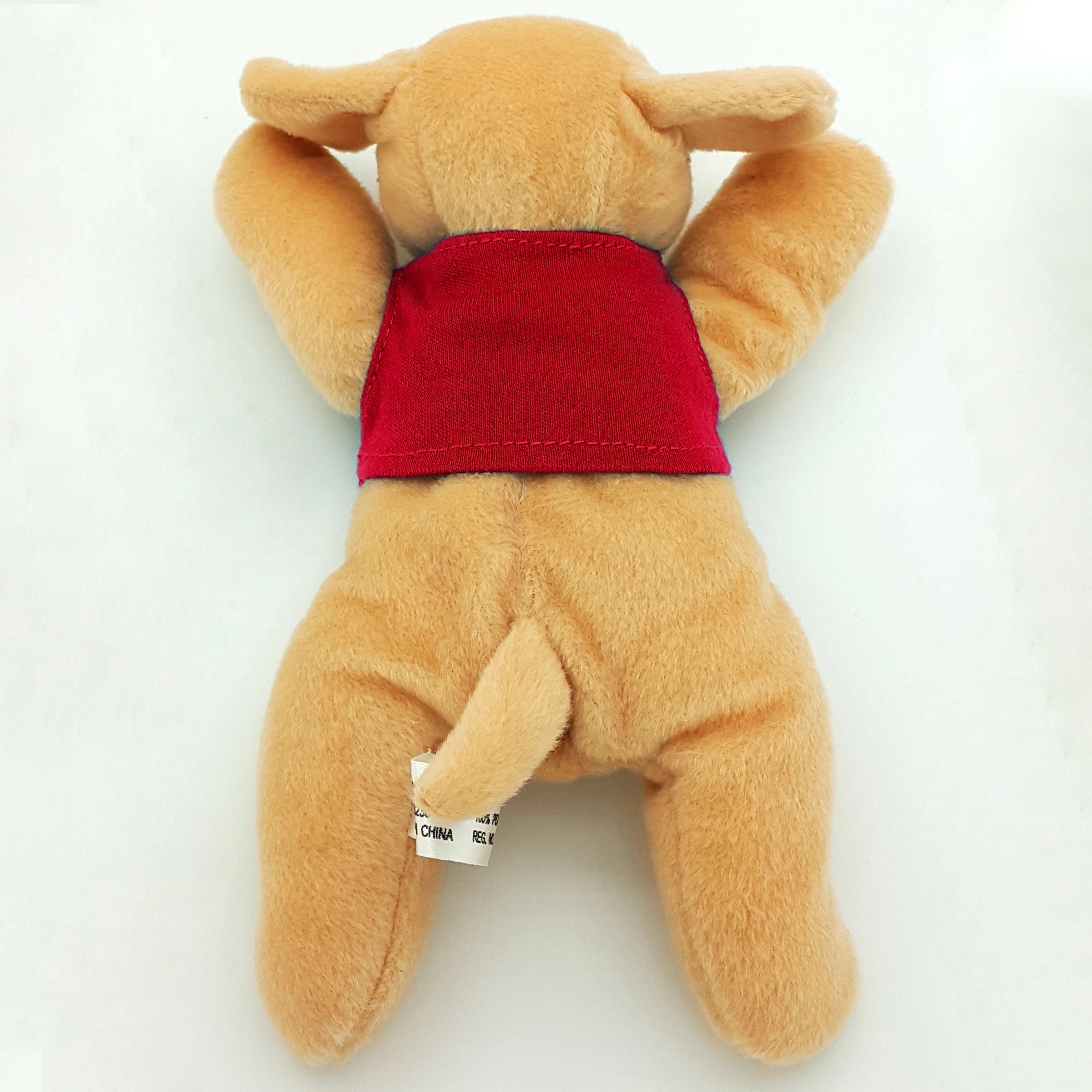8" Laying Down Beanie Dog 18