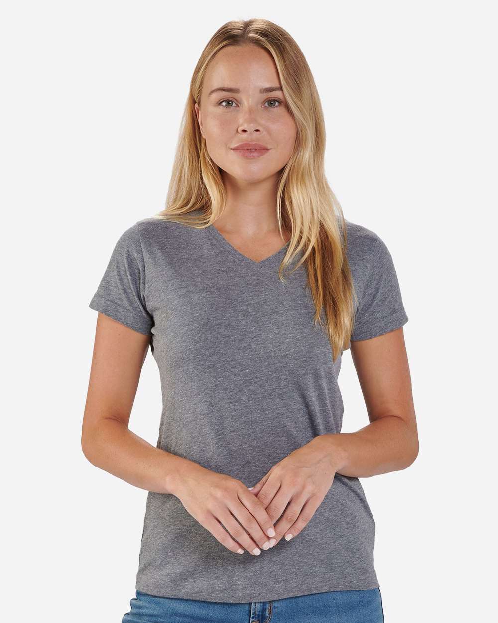 Women's V-Neck T-Shirt - BW2201 7