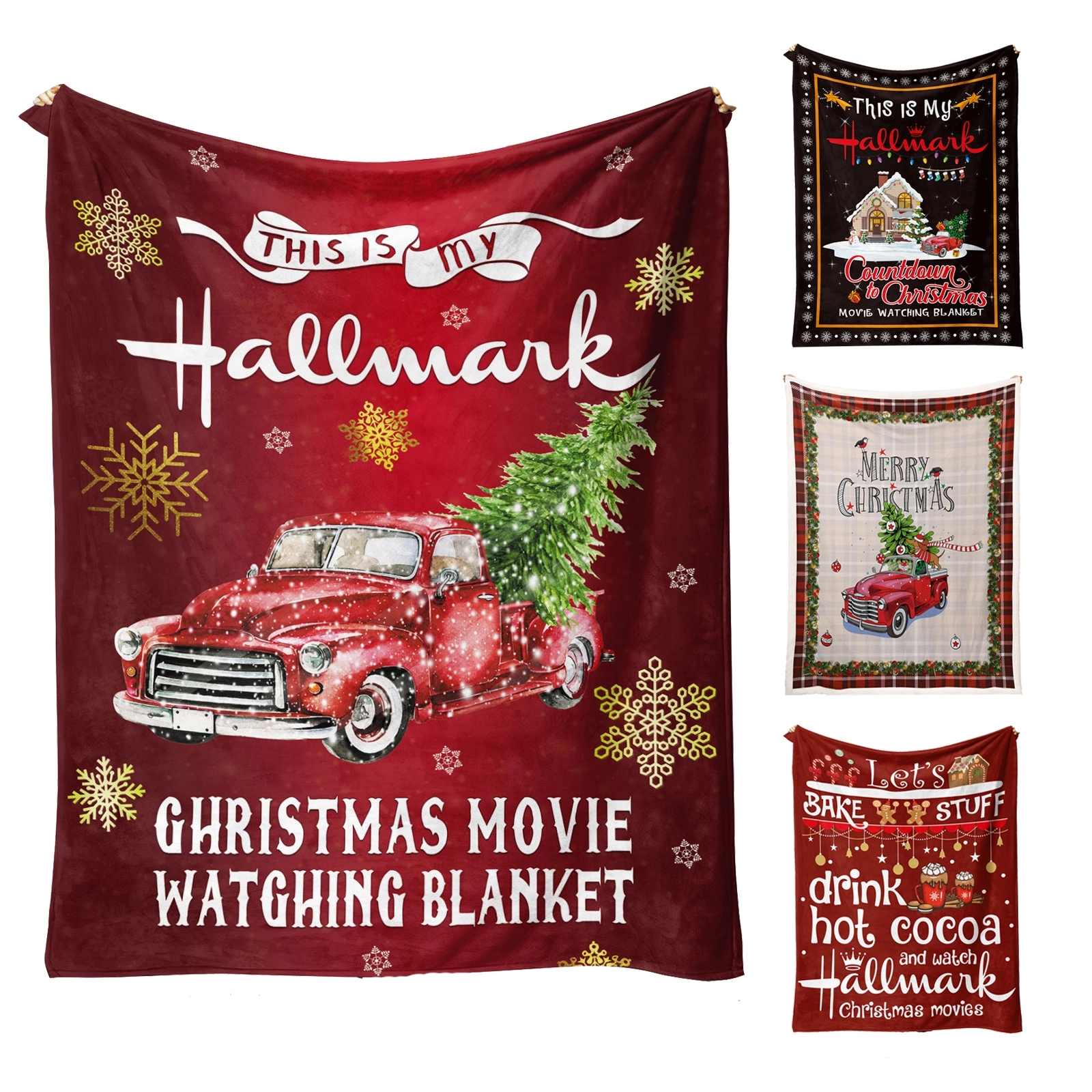 Children Wedding Christmas Flannel Blanket 2