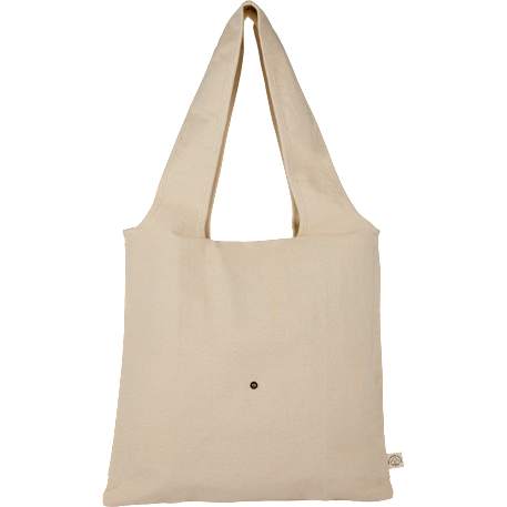 Packable 8oz Organic Cotton Tote, custom tote bag with logo imprint 15
