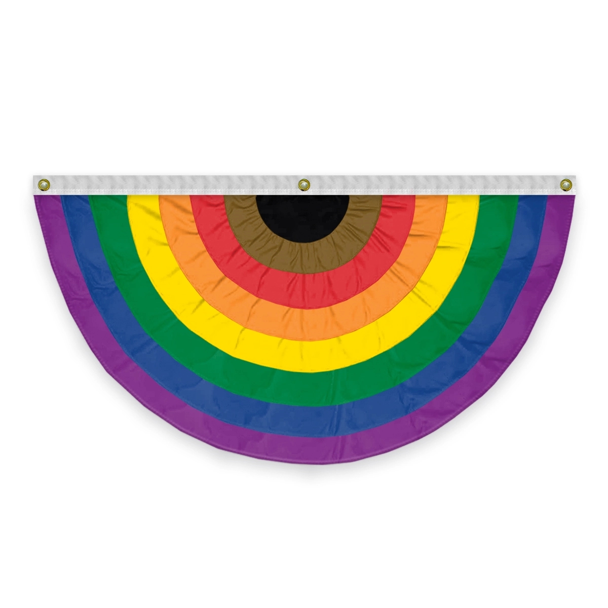 People of Color Pride Pleated Full Fan 2