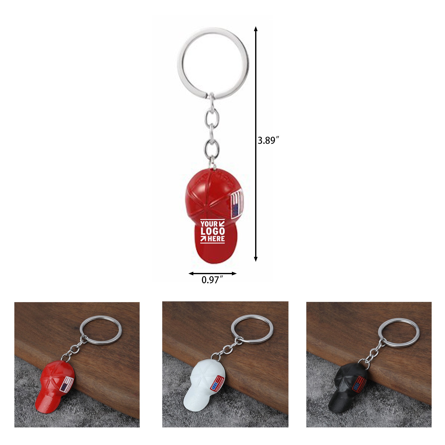 Baseball Cap Keychain 3